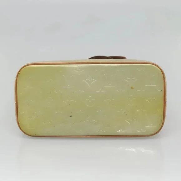 LOUIS VUITTON Monogram Vernis Houston Hand Bag Gris M91053 LV Auth ep9001 - Picture 7 of 16